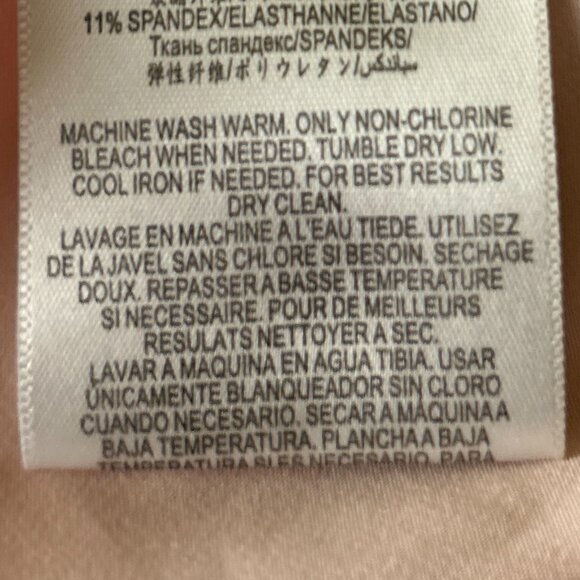 BCBGMaxAzria SZ6 Britt Bare Pink Flowy  Dress Cut Outs Fairy Coquette Party - Picture 14 of 14